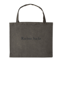 United Standard Racism Sucks Glitch Tote