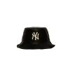 NEW ERA New York Yankees Leather Bucket Hat -Outlet Totes Store 60298704BLKOFW 1
