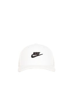 Nike U NSW CLC99 Cap Fut Snapb White