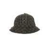 Pop Trading Company Checked Bell Hat -Outlet Totes Store AW22 07 001NVYGRY 1 053e478d c3d4 4bed b96b fa0e867456f1