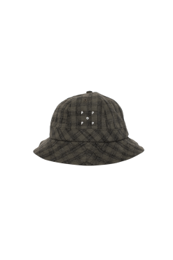 Pop Trading Company Checked Bell Hat