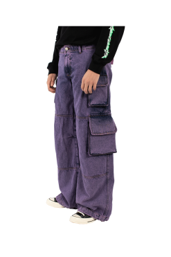 Aries Acid Wash Low Rise Cargo Pant -Outlet Totes Store FTAR30880LLC 4