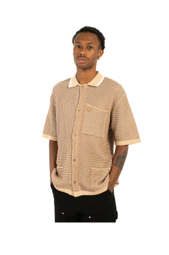 Fred Perry Two Colour Knit Shirt X Raf Simons -Outlet Totes Store K3850 42560 4