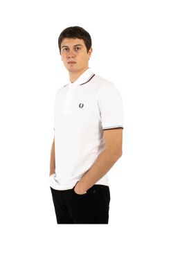 Fred Perry Twin Tipped Polo Shirt -Outlet Totes Store M12 44120 4 276ca1fe 5ff6 4121 a101 8d8942e4e006