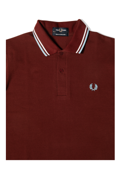 Fred Perry Twin Tipped Polo Shhirt -Outlet Totes Store M12 45106 5