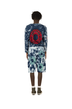 Dr. Collectors Short Shibori -Outlet Totes Store P30SHORTSHIBORIBLUE 3