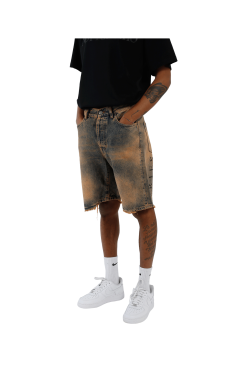 Aries Acid Wash Denim Short -Outlet Totes Store STAR30204PCH 4 0238d33a 91a5 48dd 9bae 238027170e58