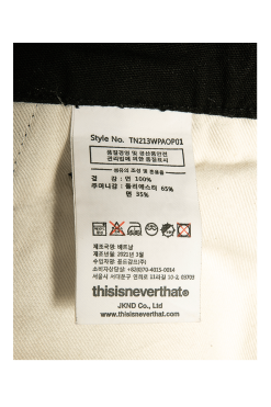 Thisisneverthat Flight Pant -Outlet Totes Store TN213WPAOP01BLK 9